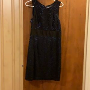 Black/Blue Party Dress